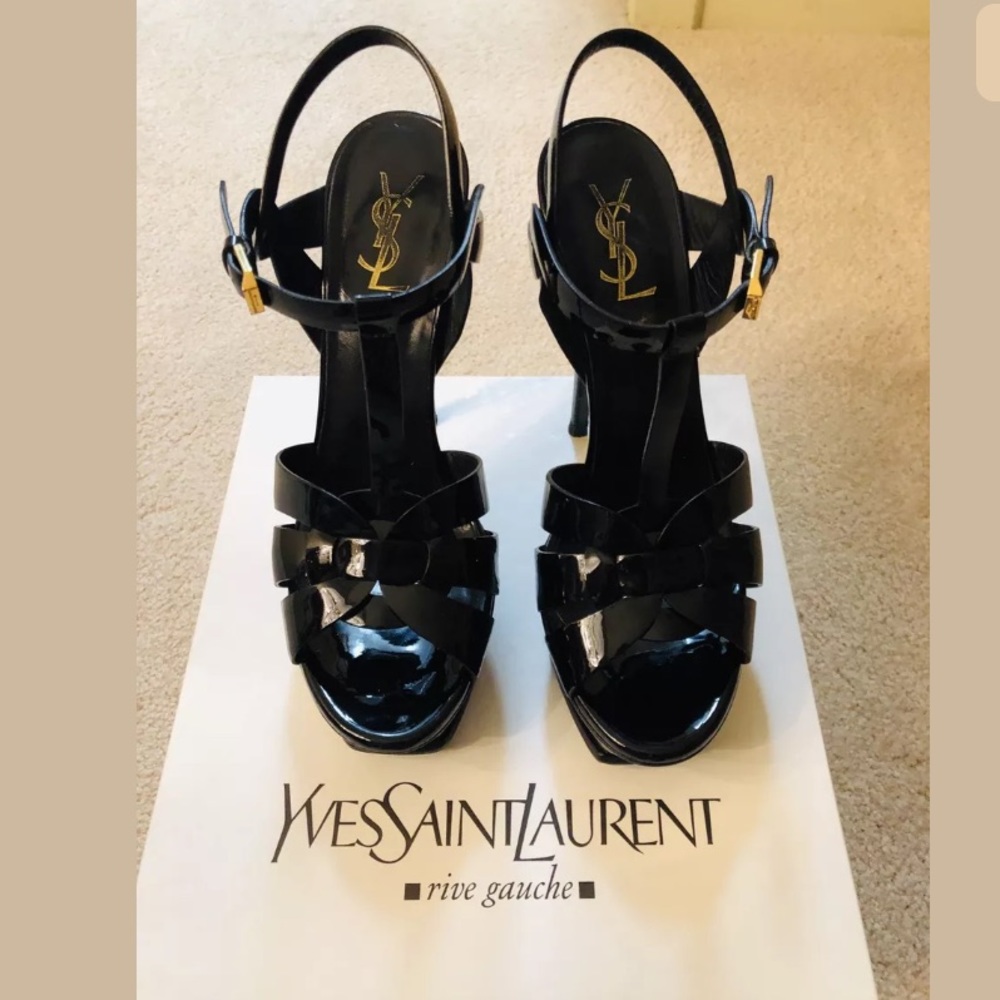 YSL Saint Laurent Tribute Patent Platform